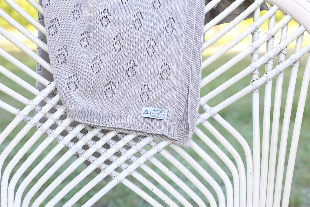 Kinderwagendecke „Adalberto“ - 100% Baumwolle, weich und warm