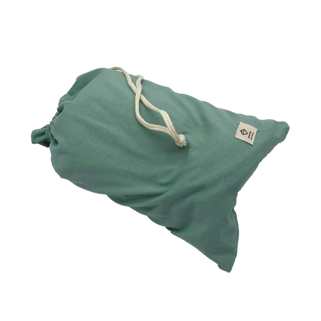 Quadratische rohe Babydecke