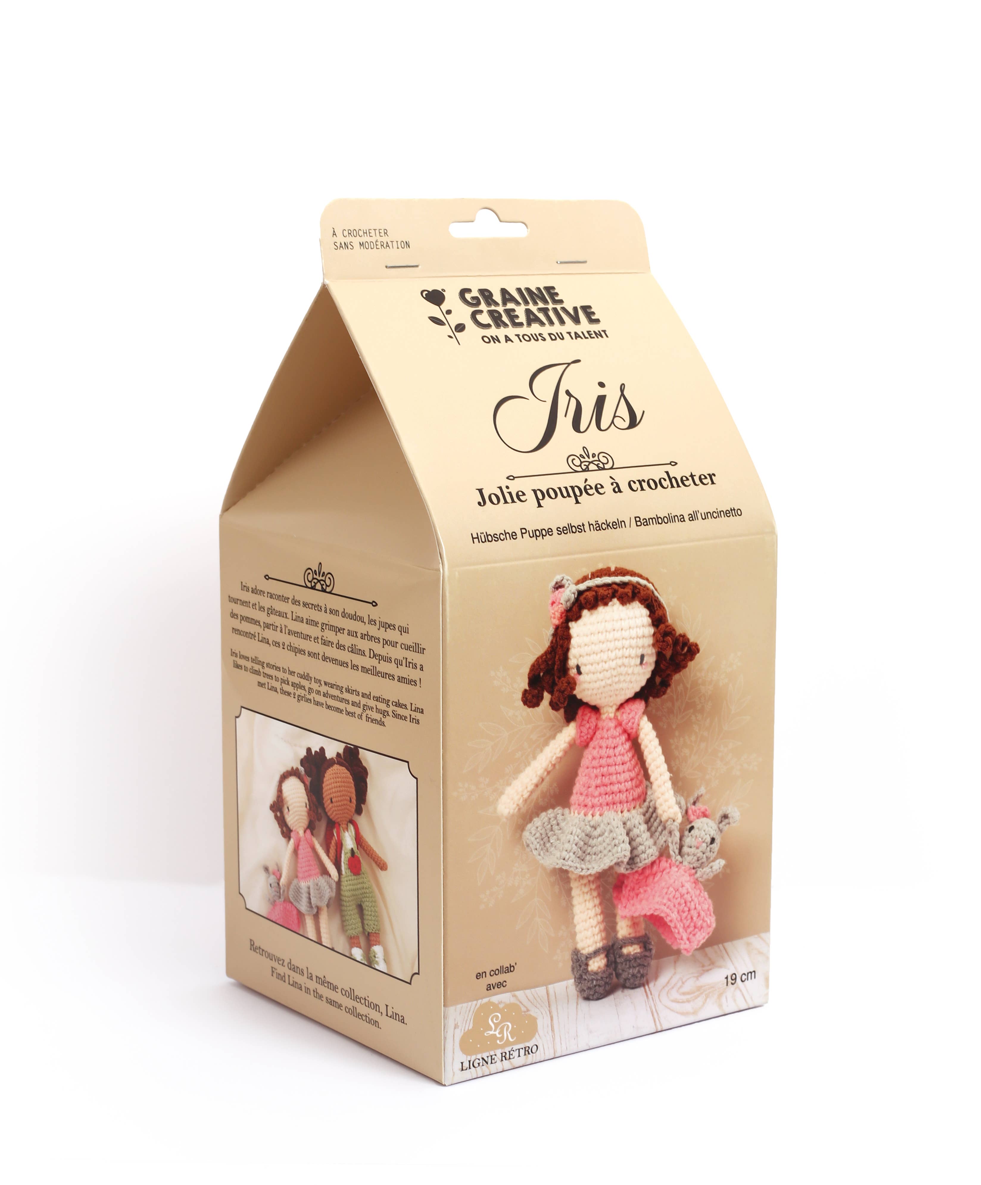 Amigurumi Puppe Iris – Anleitung und Materialien