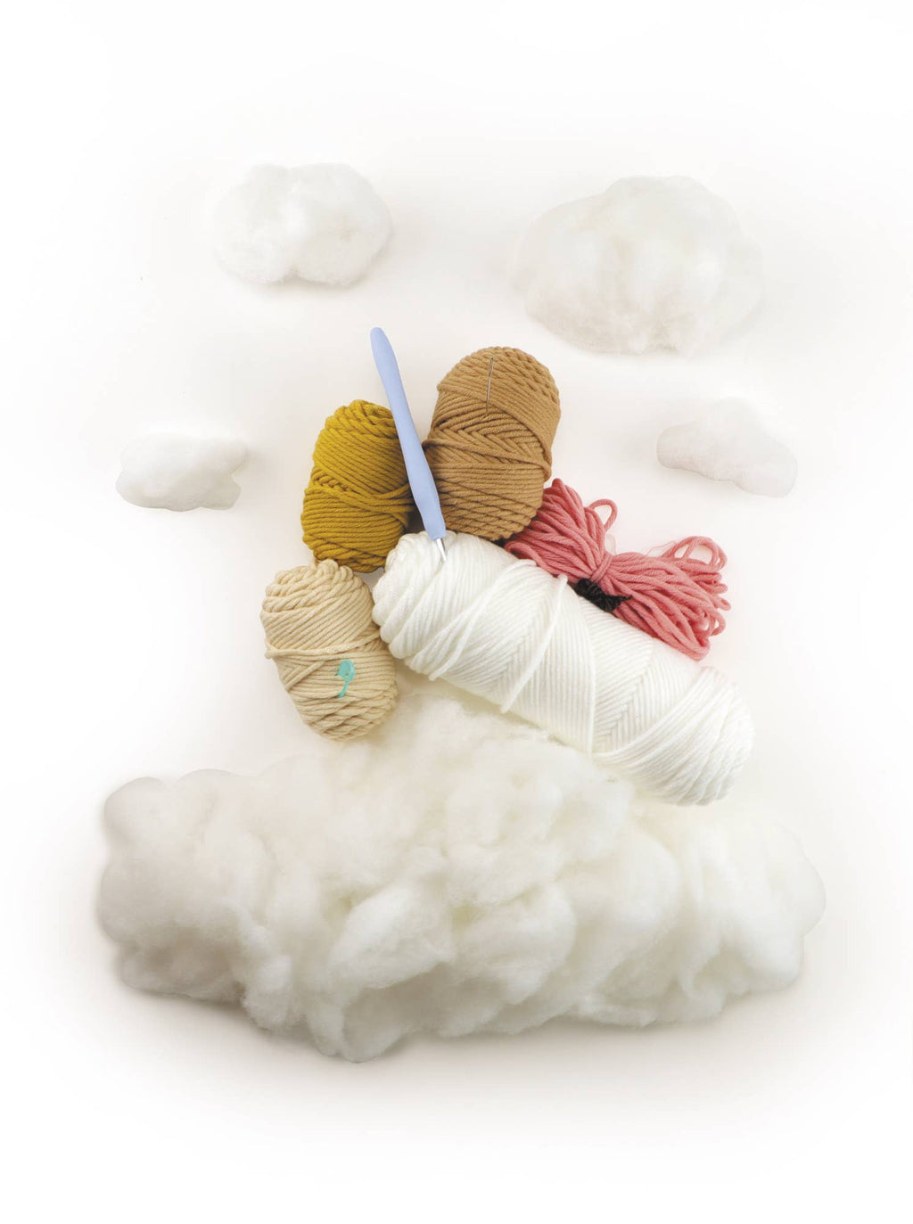 Gurumi Hase Häkel-Kit – Garn, Häkelnadel und Zubehör