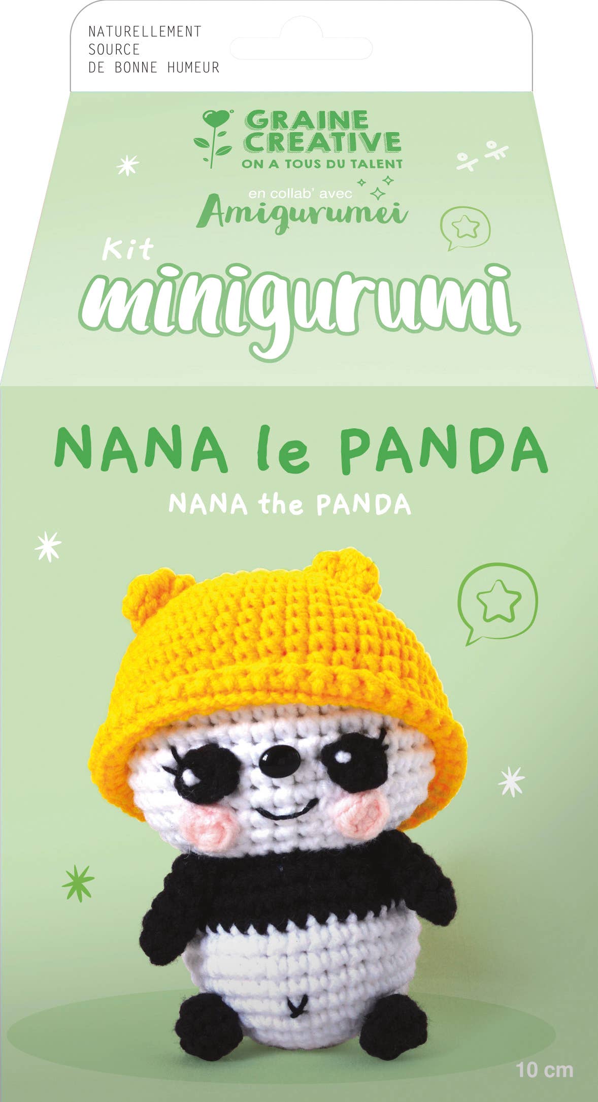 Minigurumi Panda Häkel-Kit 