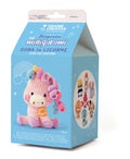 Minigurumi Einhorn Häkel-Kit – fertiges Amigurumi Einhorn