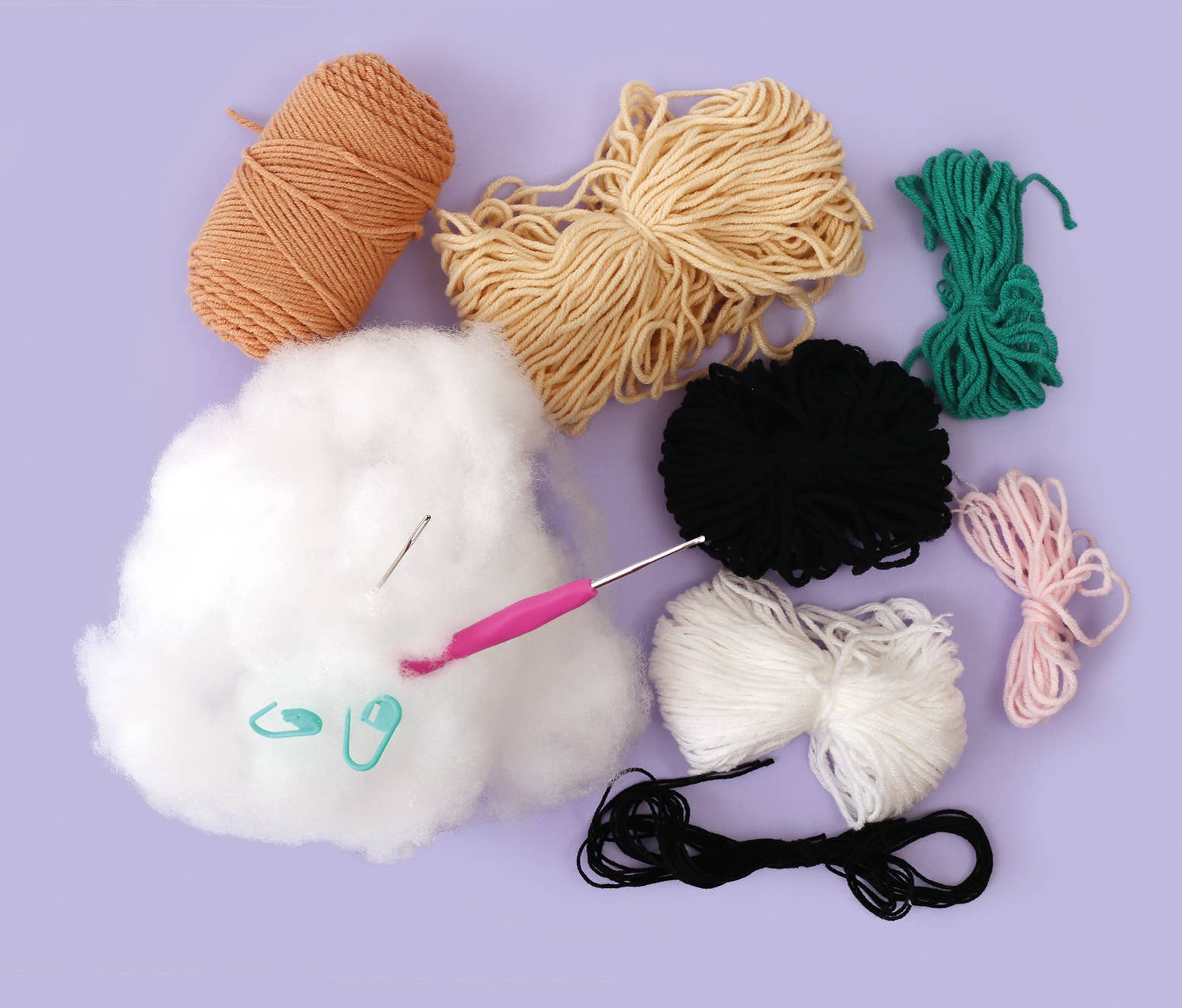 Nori der Affe Häkel-Kit – Garn und Zubehör