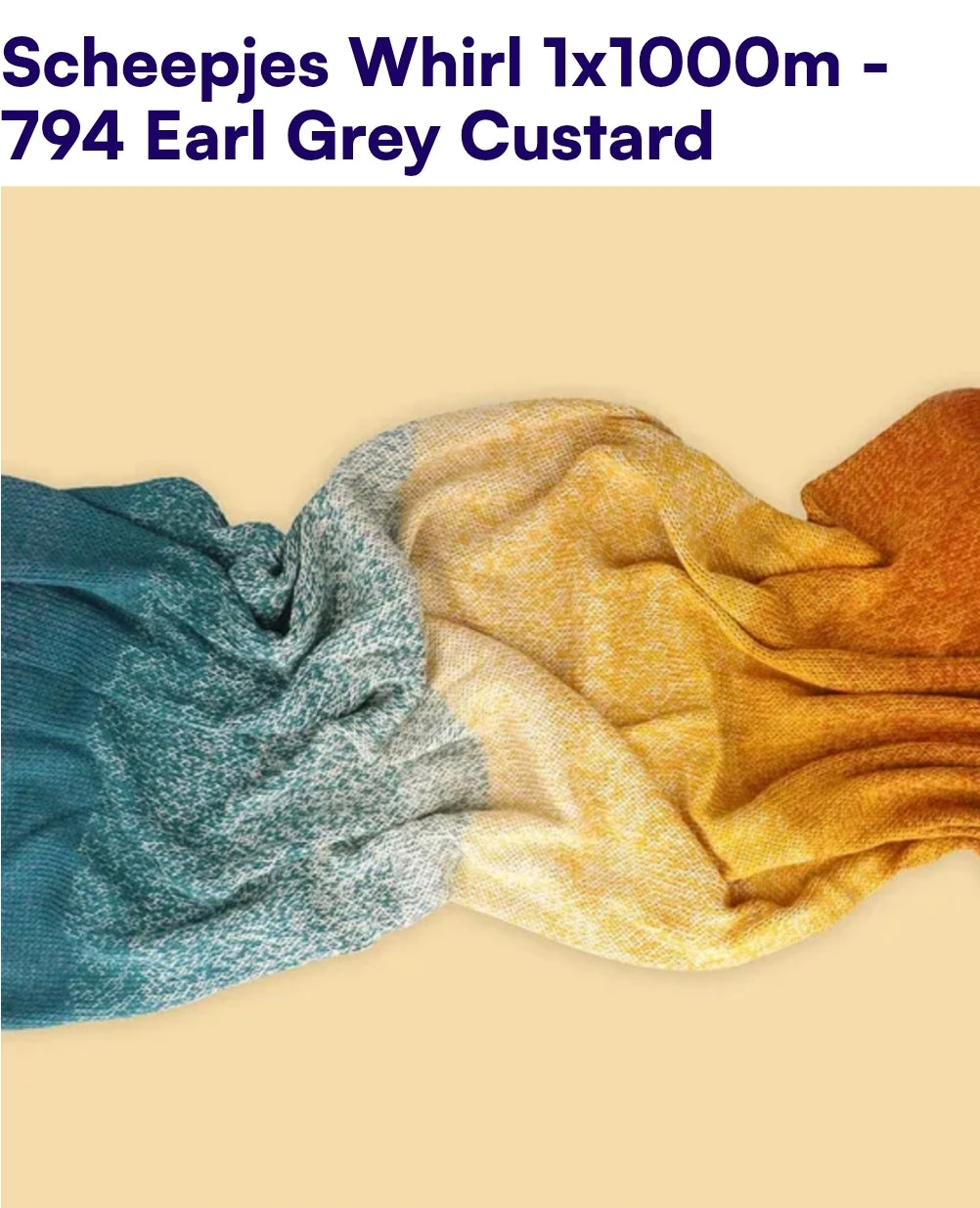 Scheepjes Whirl 1000m - Farbverlaufsgarn