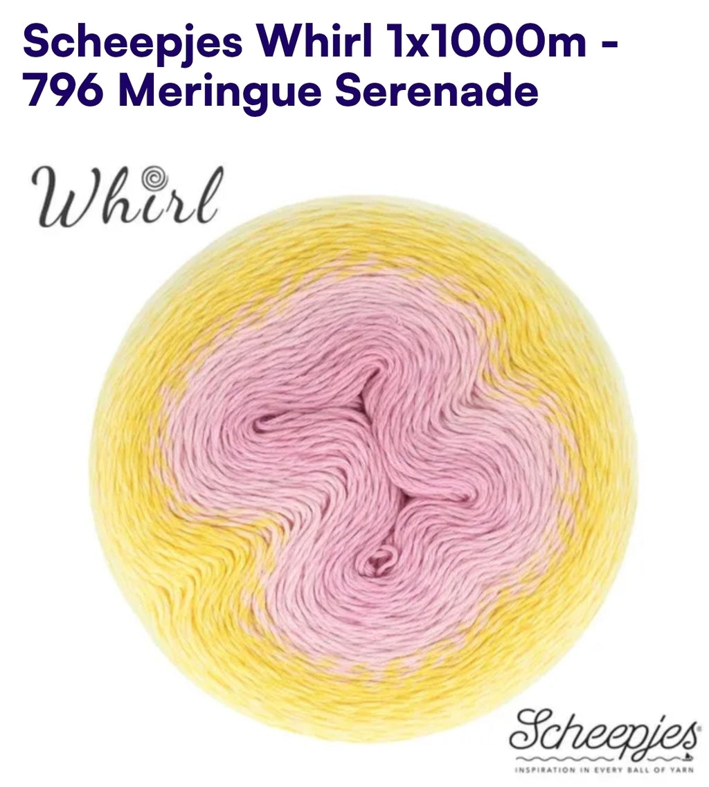 Scheepjes Whirl 1000m - Farbverlaufsgarn
