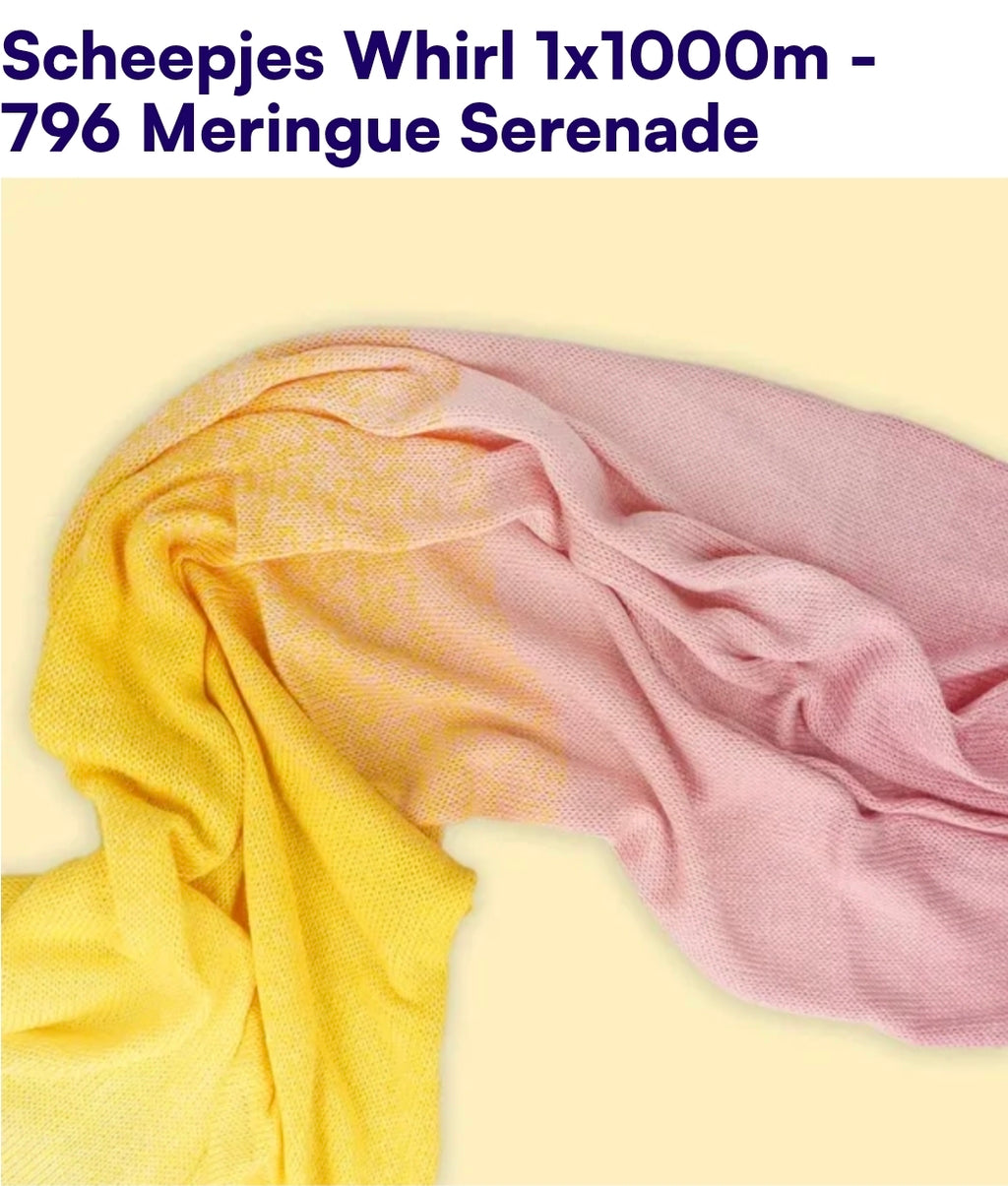 Scheepjes Whirl 1000m - Farbverlaufsgarn