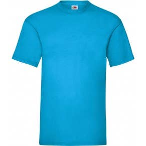 Fruit of the Loom T-Shirt in Azure Blau