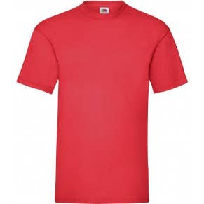 Fruit of the Loom T-Shirt in Rot