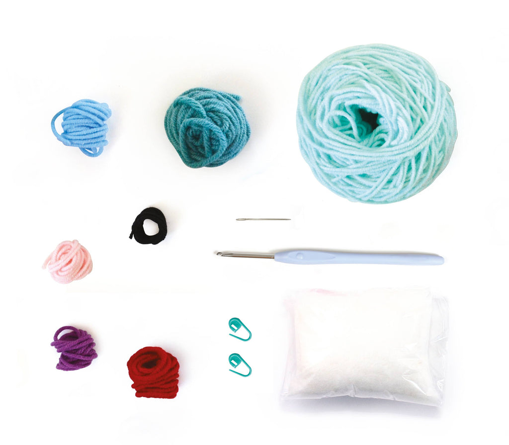 Taro der Dinosaurier Häkel-Kit – Garn und Zubehör