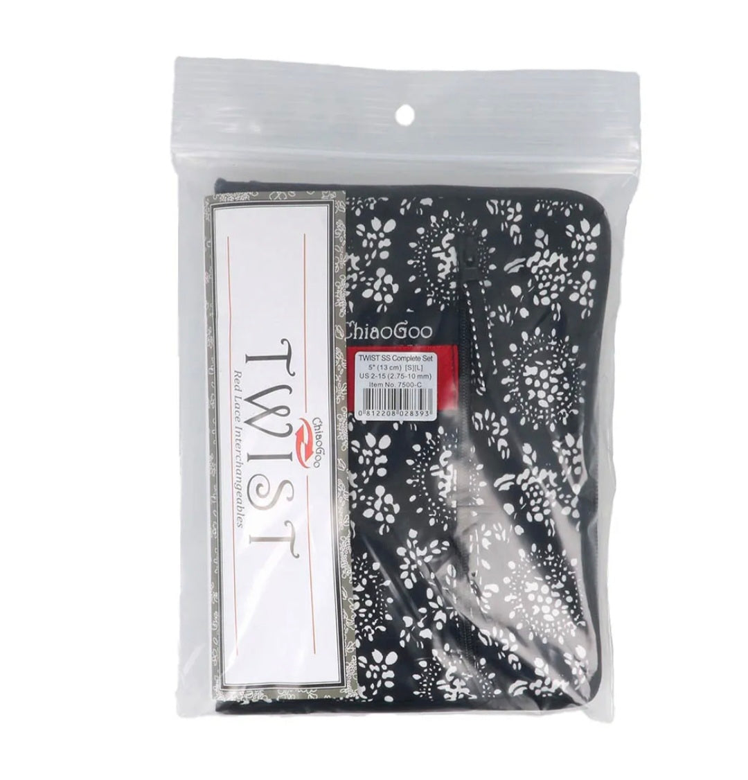 Chiaogoo TWIST RED LACE Set 10cm - Auswechselbare Nadelspitzen