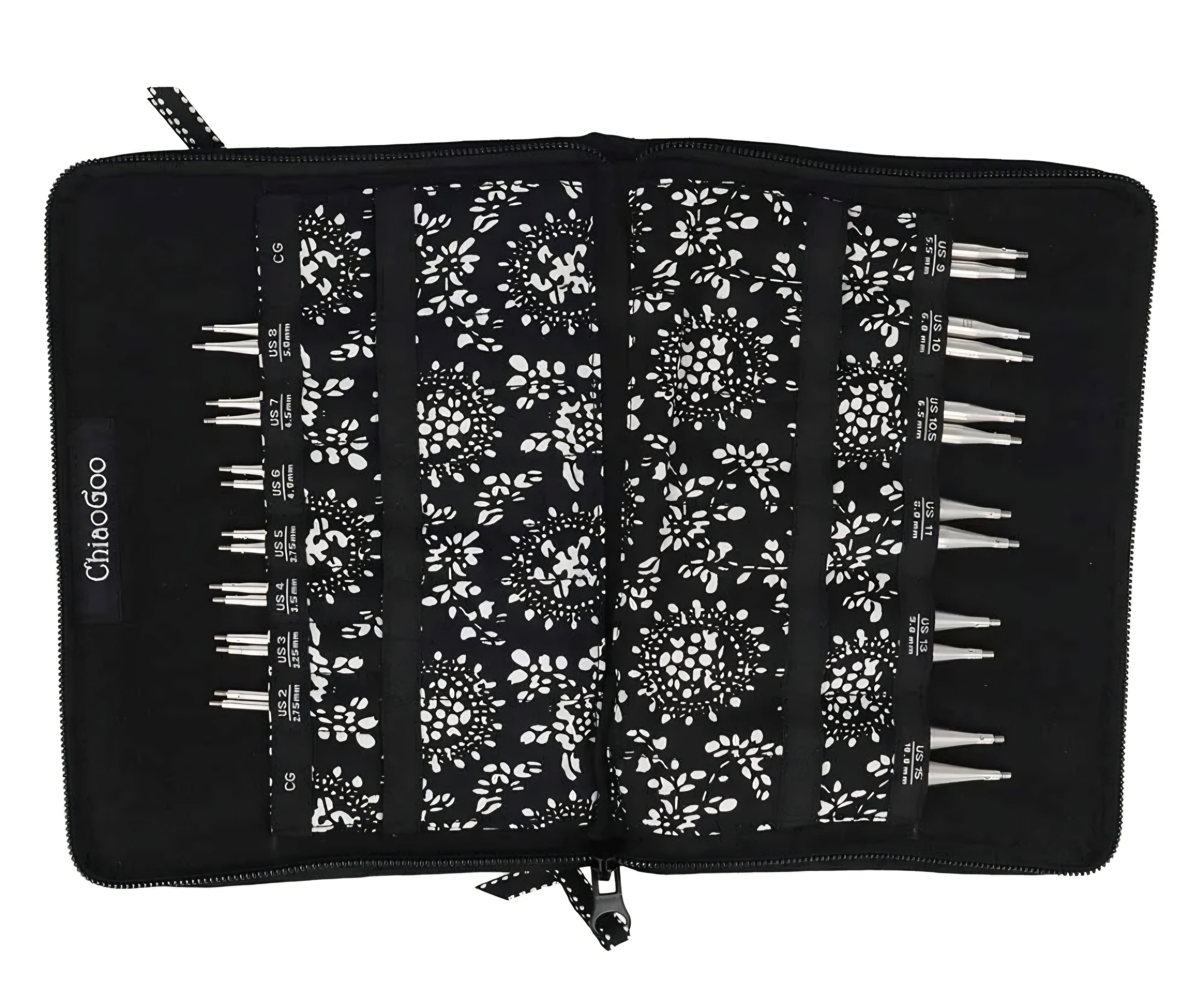 Chiaogoo TWIST RED LACE Set 10cm - Auswechselbare Nadelspitzen